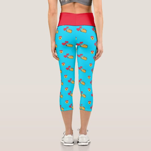 Taco Liebe Capri Leggings (Rückseite)