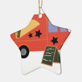Taco-LKW Keramikornament (Links)