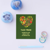 Taco LKW mexikanisches Restaurant Flyer (Einzeln)
