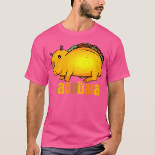 Taco Lover Mexican Food Capybara Tacobara T-Shirt