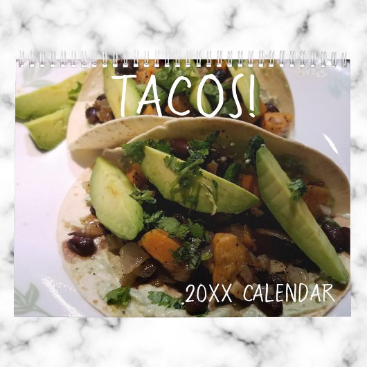 Taco Lover mexikanisches Restaurant Kalender