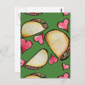 Taco Lover Postkarte (Vorne/Hinten)