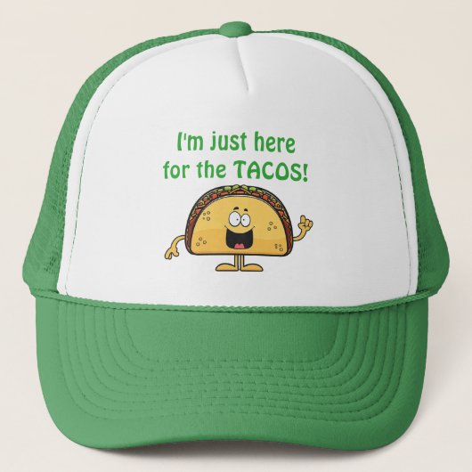 Taco Lover Trucker Hat Truckerkappe (Vorderseite)