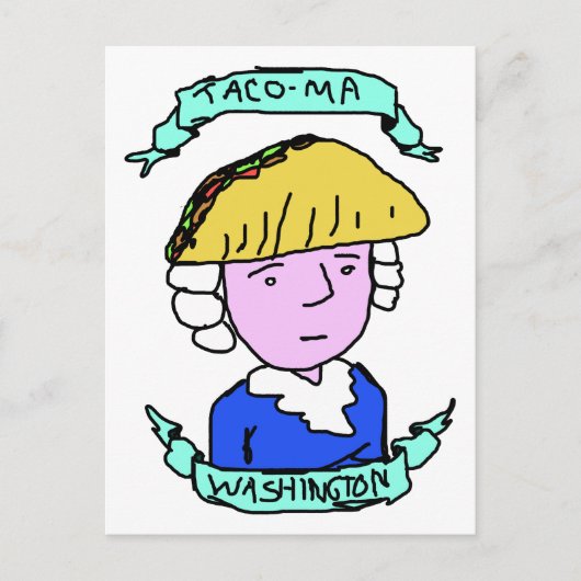 Taco Meat Tacoma Washington Postkarte (Vorderseite)