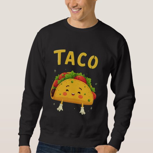Taco mens Sweatshirt (Vorderseite)