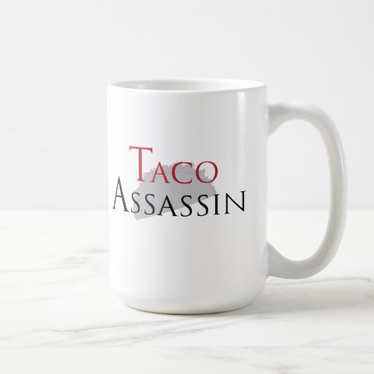 Taco-Meuchelmörder-Tasse Kaffeetasse (Rechts)