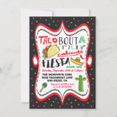 Taco Mexican Fiesta Party Einladung (Vorderseite)