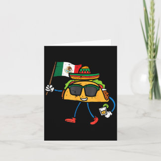 Taco Mexiko Flagge Cinco De Mayo Mexikanisch Karte