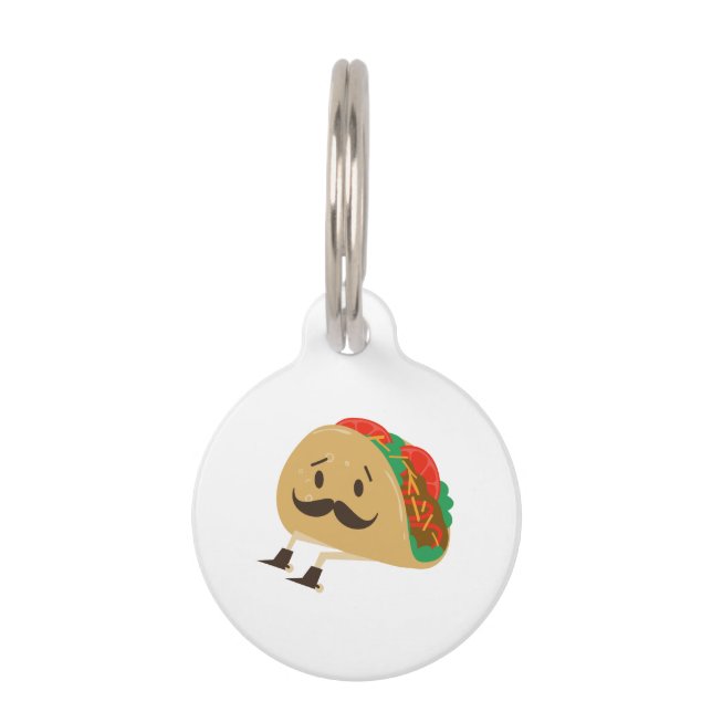 Taco mit Spuren Haustiermarke (Vorderseite)