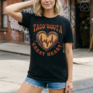 Taco-Mite-Ein-Tolles-Herz-Cinco-De-Mayo-Krankensch T-Shirt