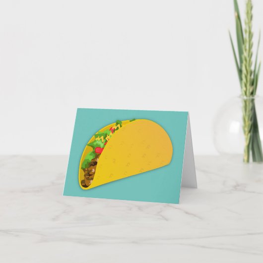TACO-MITTEILUNGSKARTEN (Vorderseite)