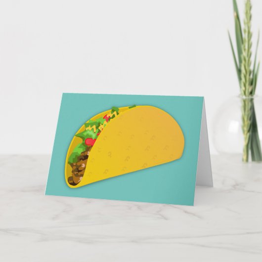 TACO-MITTEILUNGSKARTEN (Vorderseite)