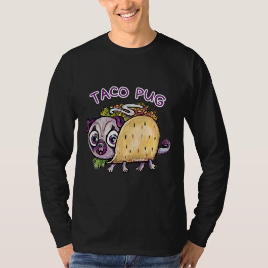 Taco Mops Classic T - Shirt 253 (Vorderseite)