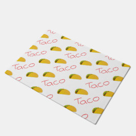 Taco-Muster Fußmatte
