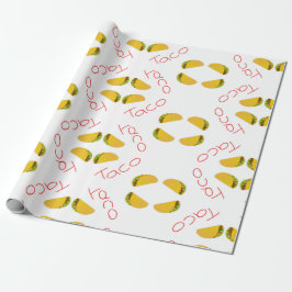 Taco-Muster Geschenkpapier