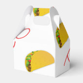 Taco-Muster Geschenkschachtel (Vorderseite)