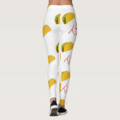 Taco-Muster Leggings (Rückseite)
