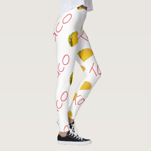 Taco-Muster Leggings (Rechts)