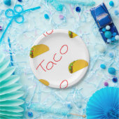 Taco-Muster Pappteller (Party)