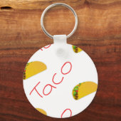 Taco-Muster Schlüsselanhänger (Vorderseite)