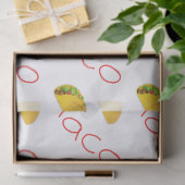 Taco-Muster Seidenpapier (Geschenk)