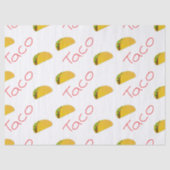 Taco-Muster Seidenpapier (Vorderseite)