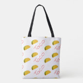 Taco-Muster Tasche (Rückseite)
