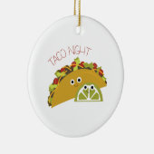 Taco-Nacht Keramikornament (Rechts)