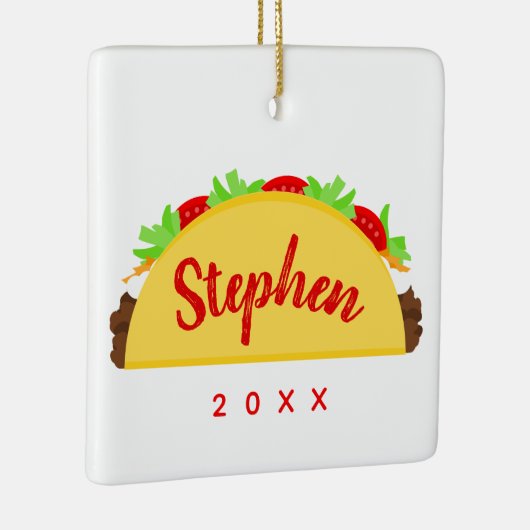 Taco-Name Keramikornament (Rechts)