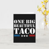 Taco Nickname Meme - One Big Beautiful Bill Funny Karte (Gelbe Blume)
