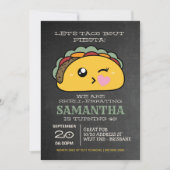 Taco Night Party Einladung (Vorderseite)