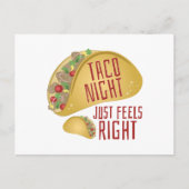 Taco Night Postkarte (Vorderseite)