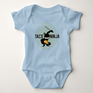 Taco Ninja Design - Baby Jersey Bodysuit Baby Strampler