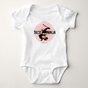 Taco Ninja Design - Baby Jersey Bodysuit Strampler