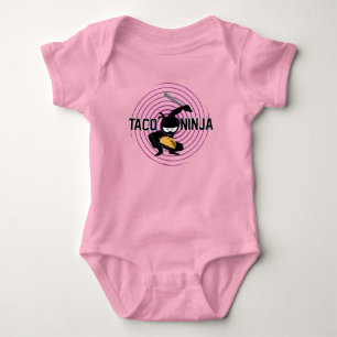 Taco Ninja Design - Baby Jersey Bodysuit Strampler