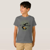 Taco Ninja Design - Kids' Basic T - Shirt (Vorne ganz)