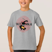 Taco Ninja Design - Kids' Basic T - Shirt (Vorderseite)