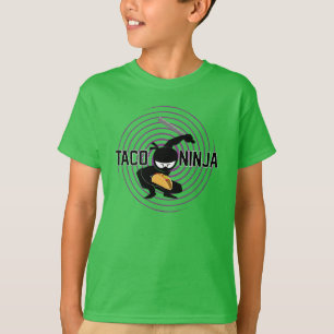 Taco Ninja Design - Kids' Basic T - Shirt