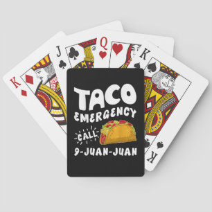  Taco-Notfallanruf 9 Juan Juan Lustig  Spielkarten