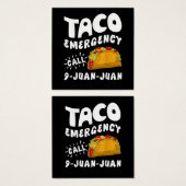 Taco-Notruf 9 (Vorne & Hinten)
