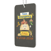 Taco Notruf 9 Juan Juan Cinco De Mayo 2024 Autolufterfrischer (Links)