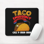 Taco Notruf 9 Juan Juan Cinco De Mayo Teil Mousepad (Mit Mouse)