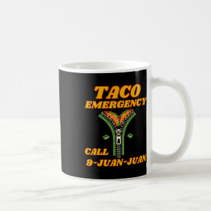 Taco Notruf 9 Juan Juan Funny Mexican Wome Kaffeetasse