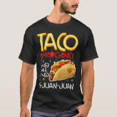 Taco Notruf 9 Juan Juan T Shirt Cinco de m (Vorderseite)