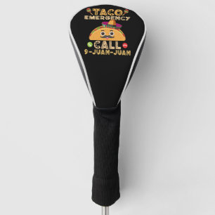 Taco-Notruf Lustiger Cinco de Mayo Mexikanisch Golf Headcover