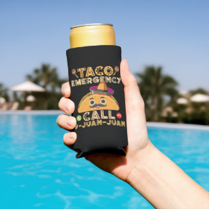 Taco-Notruf Lustiger Cinco de Mayo Mexikanisch Selters Dosenkühler