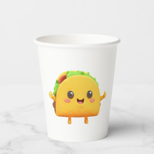 Taco Pappbecher (Rückseite)