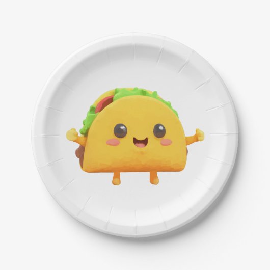 Taco Pappteller (Vorderseite)
