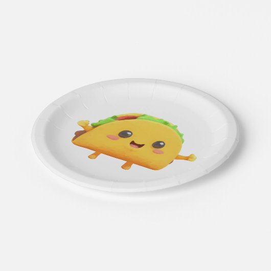 Taco Pappteller (Schrägansicht)