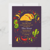 Taco-Party Einladung (Vorderseite)